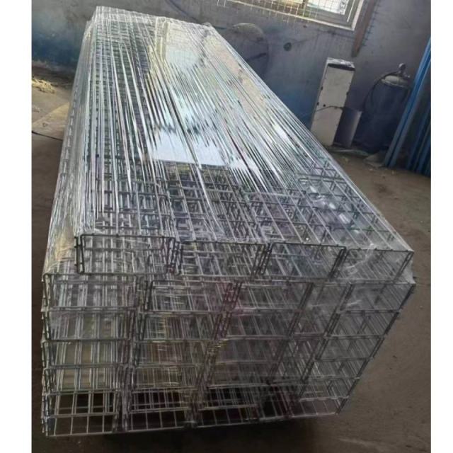 Galvanized Mesh Grid Steel Hanging Cable Tray CE  Wire Mesh Cable Tray