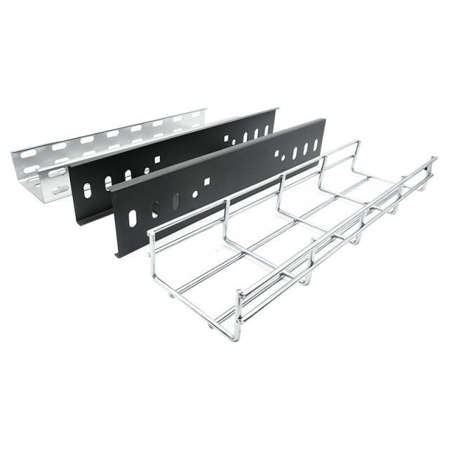 Wire Mesh Basket Cable Trays Under Desk Cable Management Tray Manufacturer Factory Supports OEMODM