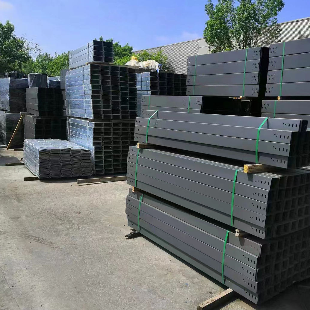 Special cable tray system electrostatic spraying tray