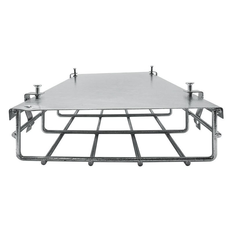 Stainless steel aluminum metal mesh cable tray cable network bridge