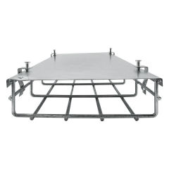 Stainless steel aluminum metal mesh cable tray cable network bridge