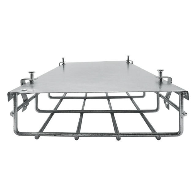 Stainless steel aluminum metal mesh cable tray cable network bridge