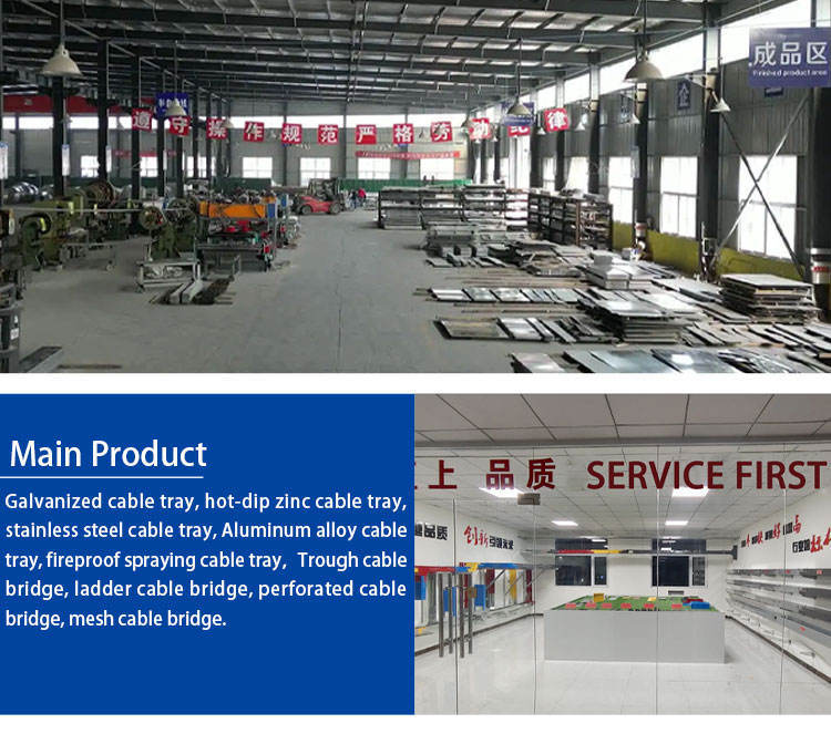 High quality heavy duty SS316 cable ladder