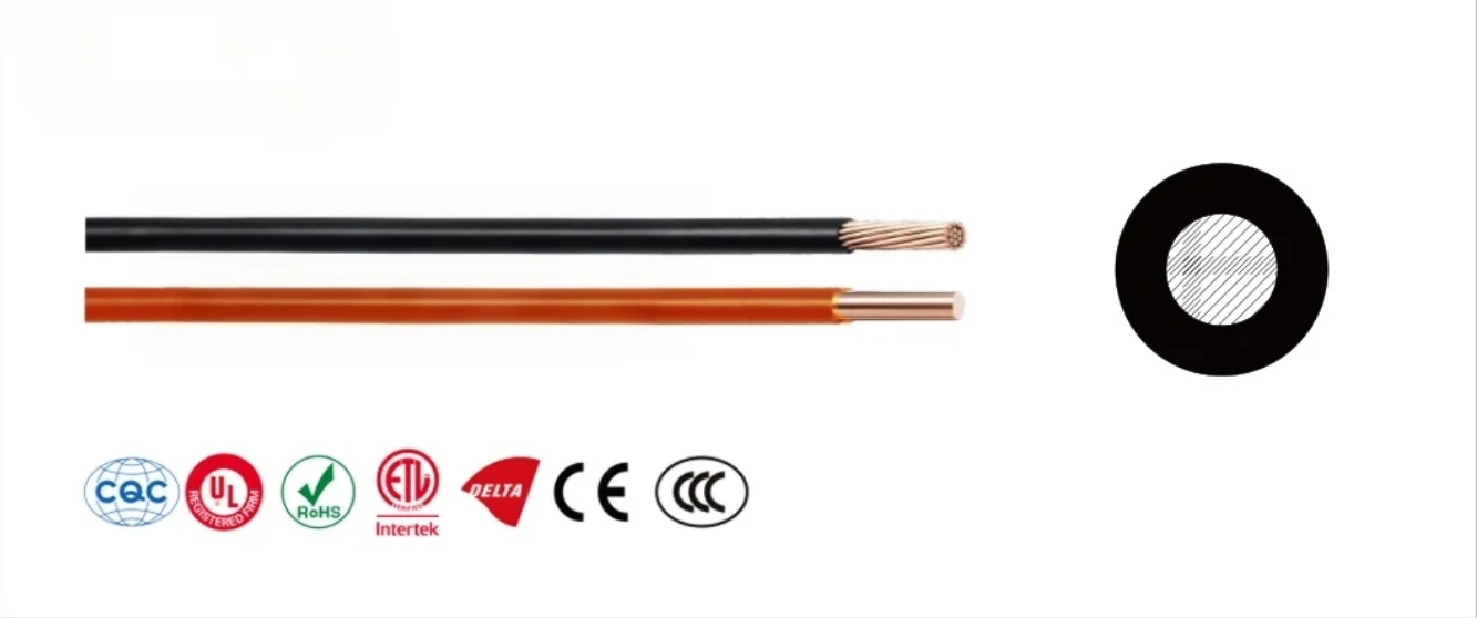 BV PVC insulated unsheathed cable