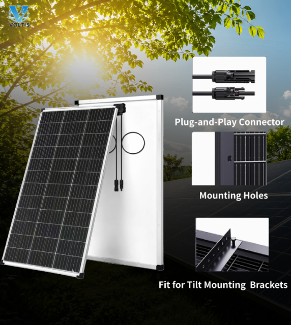 Best Black PERC 600W-620W Mono Solar Panel