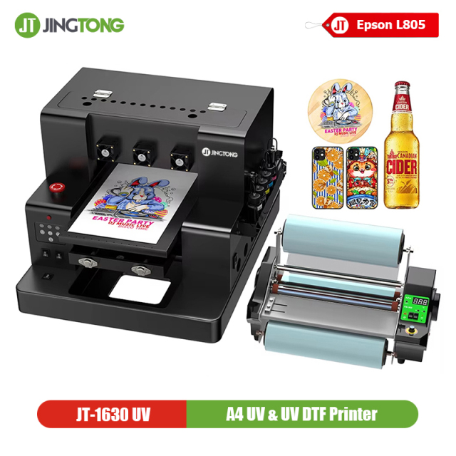A4 L805 UV Flatbed Printing Machine UV DTF Label Printer