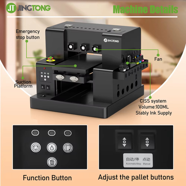 A4 L805 UV Flatbed Printing Machine UV DTF Label Printer