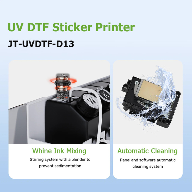 A3 UV DTF Printing Machine 2-in-1 Printing and Lamination