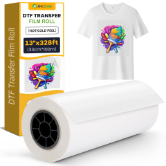 Hot & Cold Peel All-in-One Double-Sided Matte DTF Film for All Fabrics