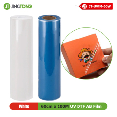 Low-Tacky UV DTF Film – Printable Transfer Film Solution for Paper Packaging Transfer industry Sticker Applications