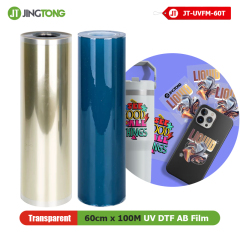 Premium UV DTF AB Film – Polymer Cold Transfer Film with High Ink Absorption & Waterproof for Any UV Printers
