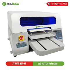 Desktop A3 Plus Direct-to-Garment (DTG) Printing Machine – Dual Epson XP600 Heads T-Shirt Printer for Small Business