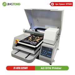 Desktop A3 Plus Direct-to-Garment (DTG) Printing Machine – Dual Epson XP600 Heads T-Shirt Printer for Small Business