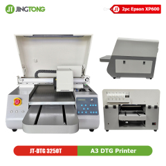 Desktop A3 Plus Direct-to-Garment (DTG) Printing Machine – Dual Epson XP600 Heads T-Shirt Printer for Small Business
