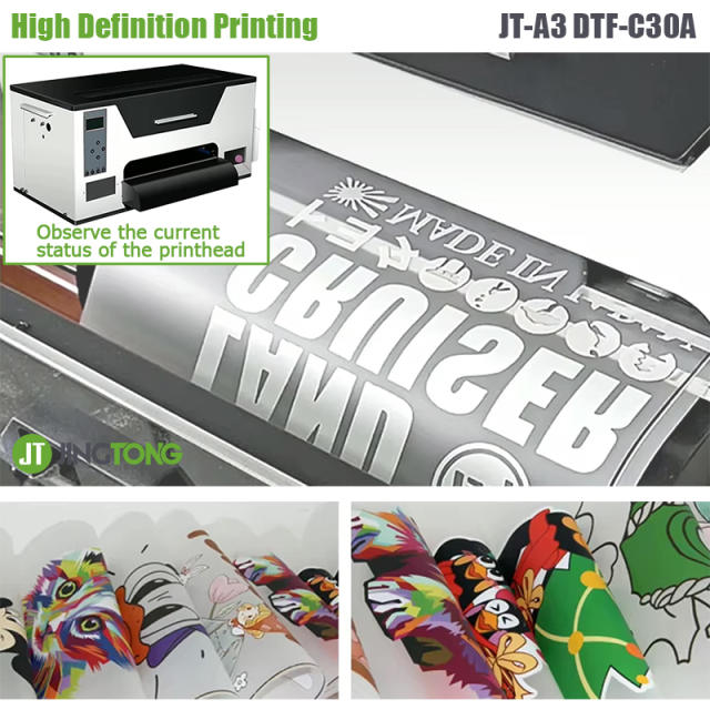 A3 Direct to Film Printer with Epson XP600 – Digital Heat Transfer T-Shirt Printing Machine