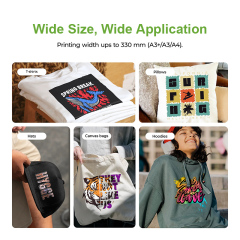 Small Business A3 DTF Printer – Affordable Direct-to-Film T-Shirt Transfer Printer with XP600 Printhead