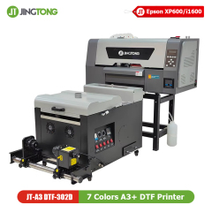 7-Color A3 Roll to Roll DTF Printer – Epson XP600 / i1600-A1 High-Precision T-Shirt Printing Machine