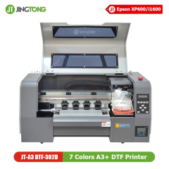 7-Color A3 Roll to Roll DTF Printer – Epson XP600 / i1600-A1 High-Precision T-Shirt Printing Machine
