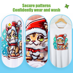 High Glossy DTF Transfer Film – Brighter Colors & Soft Touch Clear Cold Peel PET Film for Premium T-Shirt Designs