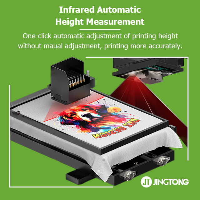 A3 Desktop DTG Printer – L805 Printhead Direct-to-Garment Machine for Custom T-Shirts Printing