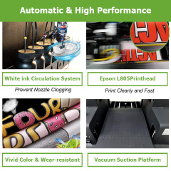A3 Desktop DTG Printer – L805 Printhead Direct-to-Garment Machine for Custom T-Shirts Printing