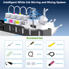A3 Desktop DTG Printer – L805 Printhead Direct-to-Garment Machine for Custom T-Shirts Printing