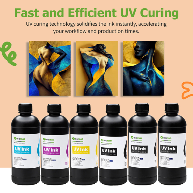 High Adhesion UV Curable Ink for UV Printer - Flatbed & Roll-to-Roll UV Ink