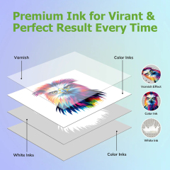 Eco LED UV DTF Ink for AB Film Transfer Flexo Printing