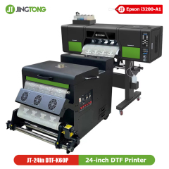 24 Inch DTF Printer with Dual Epson i3200-A1 Printheads