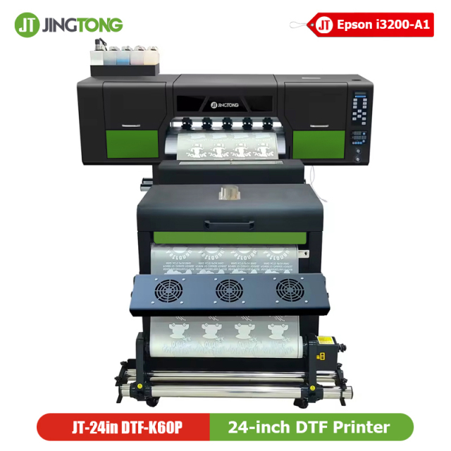 24 Inch DTF Printer with Dual Epson i3200-A1 Printheads