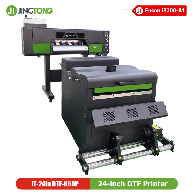 24 Inch DTF Printer with Dual Epson i3200-A1 Printheads