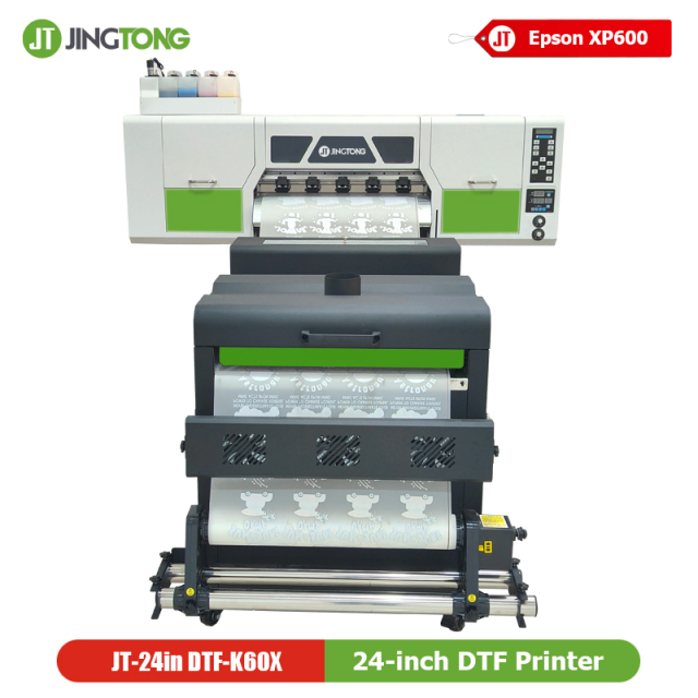 24 Inch DTF Printer with Dual Epson XP600 Printheads