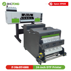24 Inch DTF Printer with Dual Epson XP600 Printheads