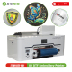 A3 Desktop UV DTF Printer for 3D Crystal Label & Embroidery Effect Printing