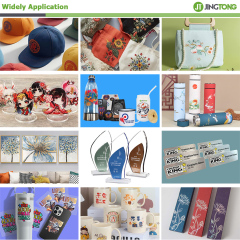 A3 Desktop UV DTF Printer for 3D Crystal Label & Embroidery Effect Printing