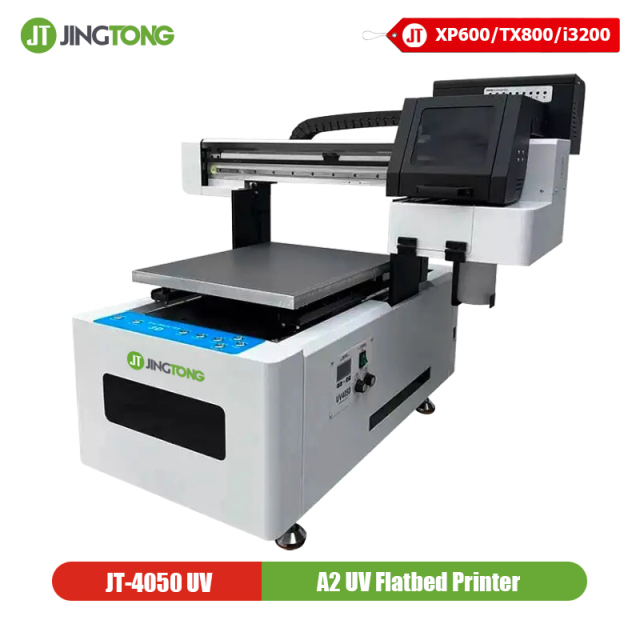 Dual Epson XP600 A2 UV Flatbed Printer – 4050 UV Machine for Cups, Wood & Metal Printing