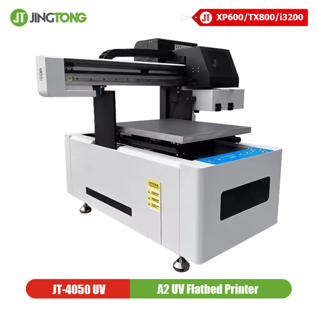 Dual Epson XP600 A2 UV Flatbed Printer – 4050 UV Machine for Cups, Wood & Metal Printing