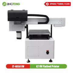 Dual Epson XP600 A2 UV Flatbed Printer – 4050 UV Machine for Cups, Wood & Metal Printing