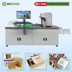 Single-Pass Corrugated Cardboard Box Printer 630mm Industrial Packaging Inkjet Printing Machine