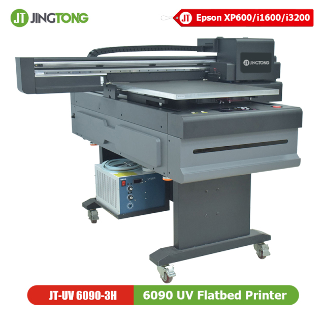 High-End AI Vision 6090 UV Flatbed Printer UV LED Printer for Acrylic, Glass, Wood