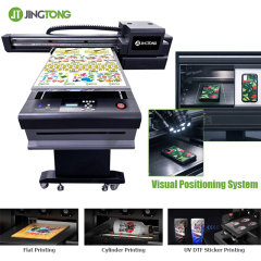 High-End AI Vision 6090 UV Flatbed Printer UV LED Printer for Acrylic, Glass, Wood
