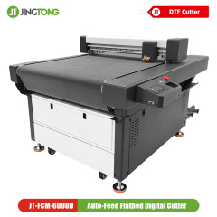 6090D Industrial Flatbed Cutter for DTF Film | CCD Automatic Flatbed Cutting Machine for PET Film & Vinyl