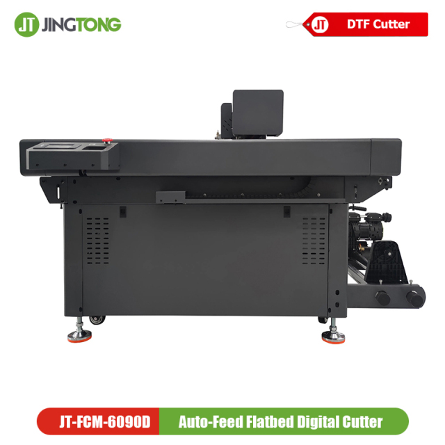 6090D Industrial Flatbed Cutter for DTF Film | CCD Automatic Flatbed Cutting Machine for PET Film & Vinyl