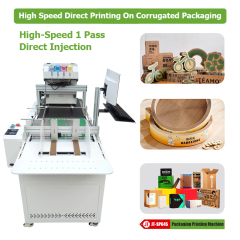 Industrial High-Speed One Pass Printer with 645mm Print Width for Packaging Production