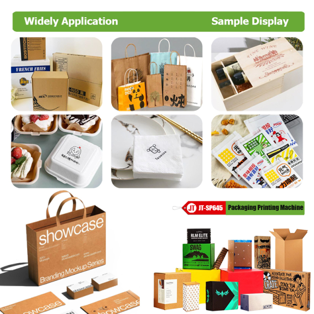 Industrial High-Speed One Pass Printer with 645mm Print Width for Packaging Production