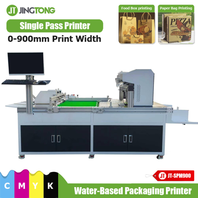 Industrial Single Pass Packaging Printer for Direct Digital Printing and Variable Data