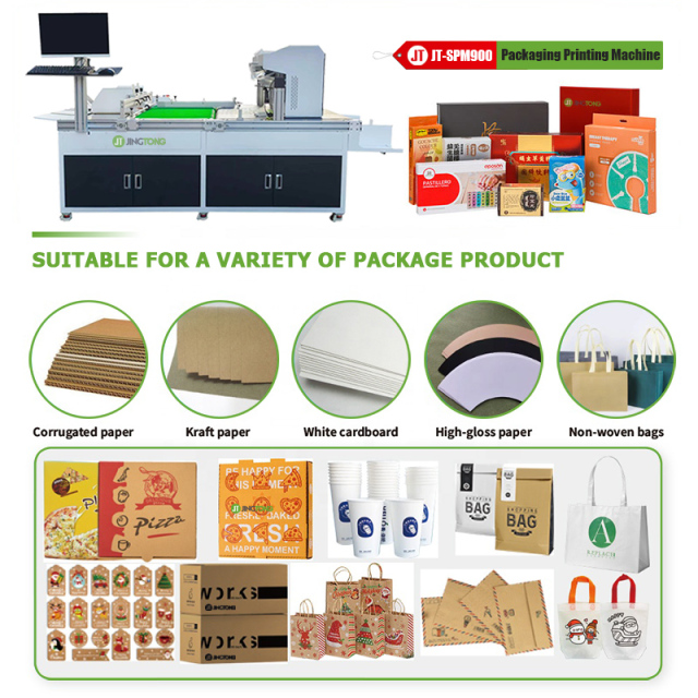 Industrial Single Pass Packaging Printer for Direct Digital Printing and Variable Data