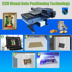 High-End AI Vision 6090 UV Flatbed Printer UV LED Printer for Acrylic, Glass, Wood