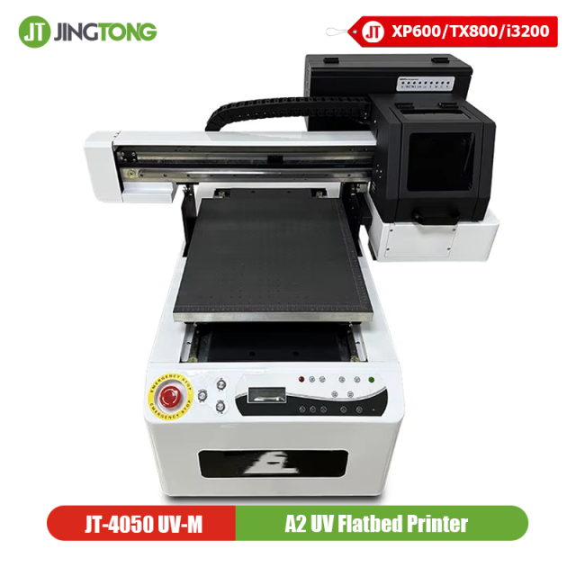 4050 A2 UV Flatbed Printer with Dual Epson XP600 for Wood, Metal, Tumbler Printing