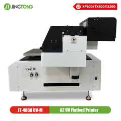 4050 A2 UV Flatbed Printer with Dual Epson XP600 for Wood, Metal, Tumbler Printing
